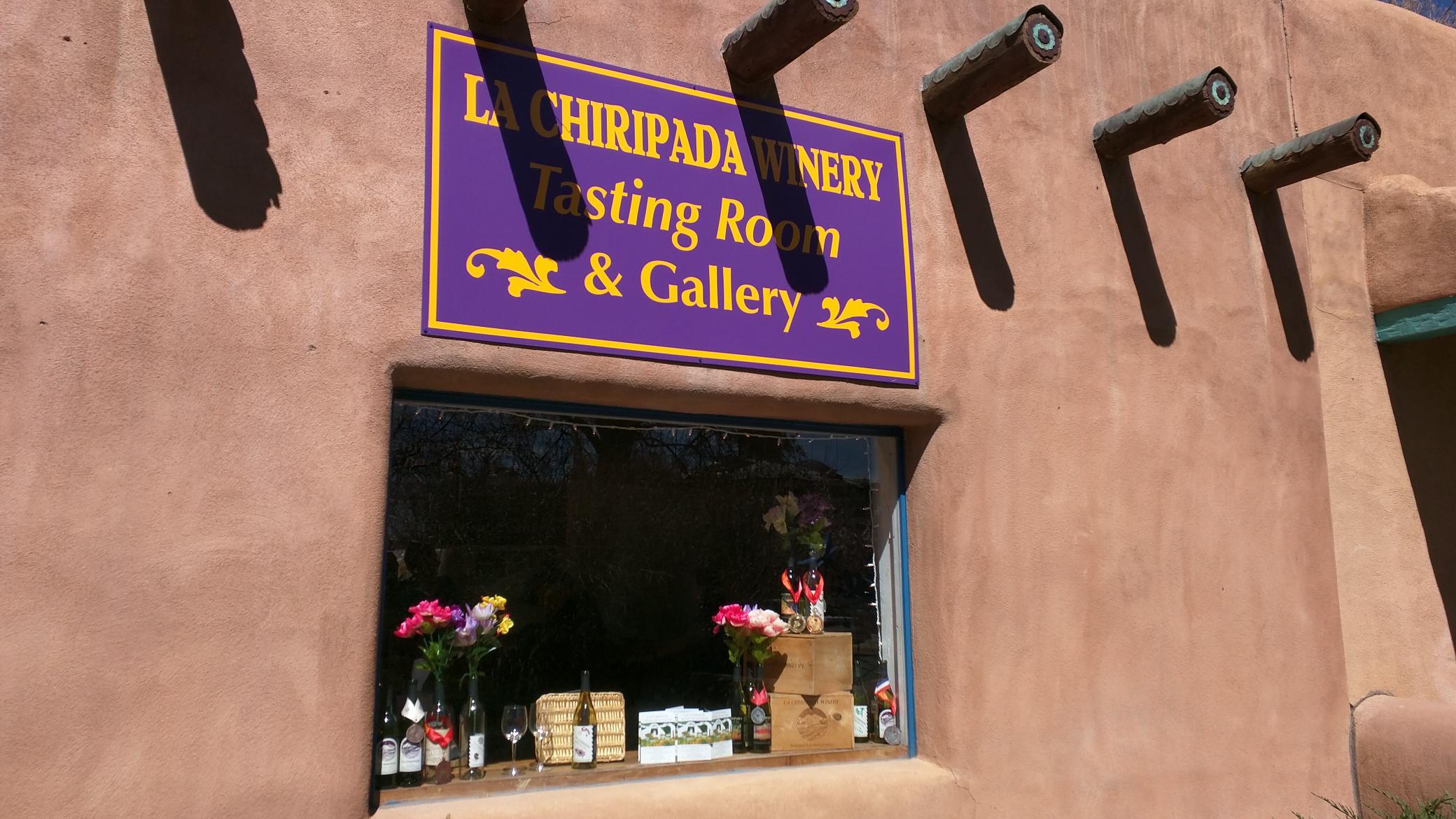Taos tasting sign Taos tasting sign